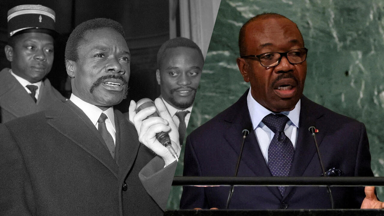 Gabon : la fin de règne des Bongo, père et fils après 55 ans